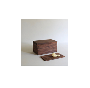 Boîte à beurre en bois personnalisée haut exigeant Cadeau d'anniversaire de mariage Récipient à beurre en bois à moindre coût - Product Image 2