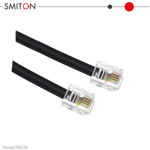 <span class=keywords><strong>Cable</strong></span> Telefónico Plano <span class=keywords><strong>RJ11</strong></span> 6p4c de 1 Pie, 3 Pies y 7 Pies - Product Image 3