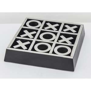 Décoration de table, jeu de tic-tac-toe écologique, motif X O, puzzle, jeu d'intérieur pour enfants, accessoires de jeu - Product Image 4