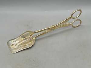 Utensilios de Cocina Ergonómicos de Latón de Lujo, Pinzas para Ensalada y Pan/Pastel Sostenibles para Bodas, Catering, Uso en Hoteles y Bufés - Product Image 2