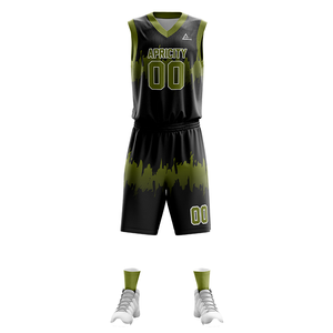 Vente en gros de maillots et shorts de basket-ball en maille réversibles avec logo personnalisé pour vêtements de sport d'équipe pour adultes - Product Image 3