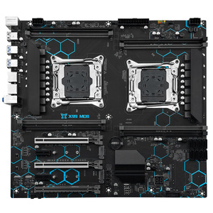 ชิปเซ็ตเซิร์ฟเวอร์แบบคู่สำหรับเครื่อง MD8 X99ซีพียู LGA2011 3 DDR4 <span class=keywords><strong>8</strong></span>สล็อต256GB RAM C612 - Product Image 1