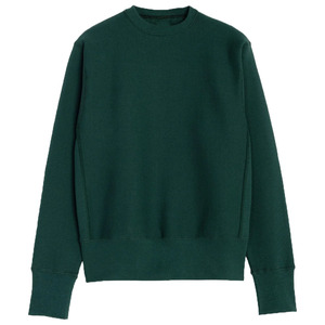 เสื้อสเวตเชิ้ตคอกลมผู้ชาย พรีเมียม ผ้าฝ้ายฟลีซ 100% ระบายอากาศได้ดี เป็นมิตรกับสิ่งแวดล้อม ลายพิมพ์นูน โลโก้ด้านหน้า น้ำหนัก 240 กรัม - Product Image 1