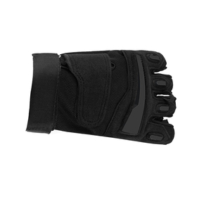 Gants de cyclisme en cuir sur mesure OEM à doigts entiers avec écran tactile et sangle de poignet réglable pour les activités sportives et de plein air - Product Image 6