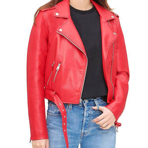 Chaqueta de Cuero para Mujer con MOQ Bajo, Nuevo Diseño Exclusivo de Invierno, Chaqueta de Cuero para Mujer de Alta Calidad - Product Image 1