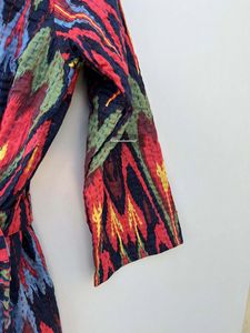 Veste d'hiver matelassée femme longue coton Kantha Robe multicolore imprimé fleuri Kimono de mariée vêtements de plage robe tissu floral - Product Image 3