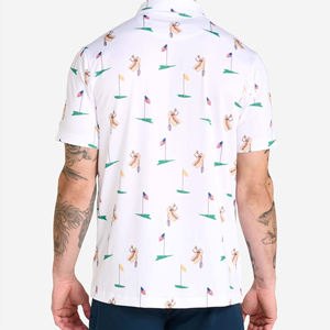 Camiseta Polo Clásica para Hombre para Uso Diario Informal, Camiseta Polo de Manga Corta para Hombre, Camisetas Polo de Algodón Suave para Hombre con Estampado Digital - Product Image 6