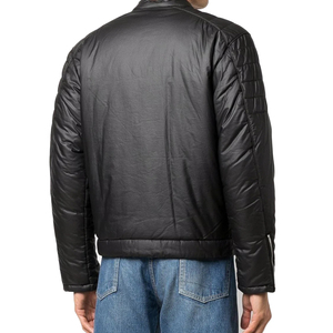 Chaqueta bomber acolchada para hombre, acolchada, resistente al agua, 100% poliéster, acolchada, a prueba de viento - Product Image 2