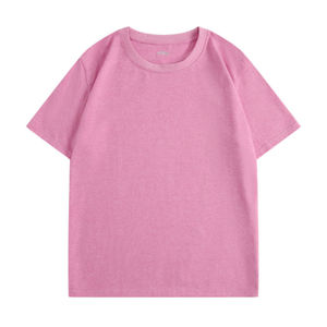 T-shirts de mode unisexe en gros T-shirt surdimensionné pour hommes de haute qualité T-shirts unis en coton doux - Product Image 2