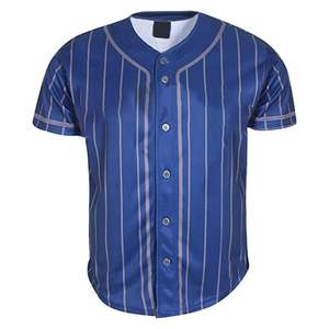 Nouvelles conception de haute qualité vierge personnalisée vierge hommes maille respirant personnalisé Baseball uniforme Sublimation Baseball Jersey - Product Image 5