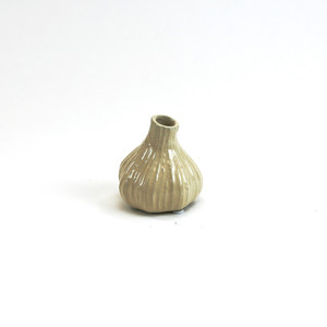 CBD4003WT - Petit vase en céramique pour bourgeons d'ail - 3 L x 3,3 H - Product Image 2