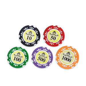 YH Haute Qualité Jeu Rfid Casino Chips Poker Chip Abs Fichas Pokerchip Casino <span class=keywords><strong>Blackjack</strong></span> Chips - Product Image 5