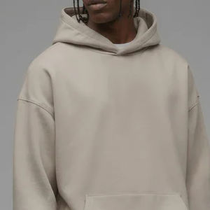 Sweat-shirt à capuche pour homme de qualité supérieure respirant à prix d'usine 2026 / Sweat-shirt à capuche surdimensionné à blocs de couleur personnalisé avec logo pour homme, vêtements de rue - Product Image 2