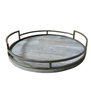 Bandeja de servicio de catering con forma personalizada, vajilla de diseño moderno con acabado dorado, bandeja para servir comida y desayuno - Product Image 4