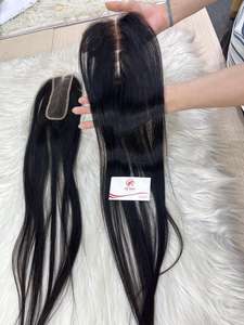 ช่อผมบริสุทธิ์จาก100% ผมตรงนุ่มเนียนนุ่มผมตรงธรรมชาติ - Product Image 5