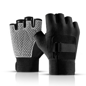 Guantes de levantamiento de pesas de la mejor protección personalizados al por mayor guantes de levantamiento de pesas de entrenamiento de la mejor calidad para entrenamiento de gimnasia - Product Image 2