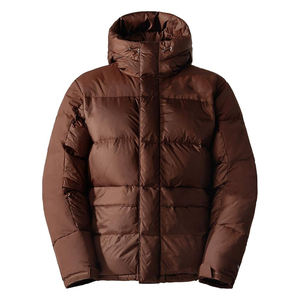Doudoune en laine d'hiver pour hommes Puffr brillant avec fermeture à glissière à col à capuche résistant à l'eau Logo avant Nylon Shell Washed Technics - Product Image 1