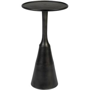 Table d'appoint de meubles de salon Table d'appoint en métal à la mode avec dessus arrondi pour la décoration de la maison et de l'hôtel - Product Image 1