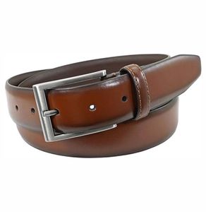 Factory Direct <b>Men's</b> Business Cow Hide Leather <b>Belt</b> <b>Men's</b> Business <b>Belt</b> - Product Image 2