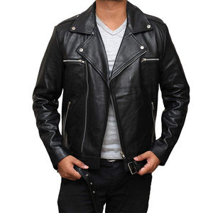 Chaqueta de piel de cordero para hombre de la mejor calidad 2023, abrigo de invierno impermeable con piel de oveja tejida, venta directa - Product Image 3