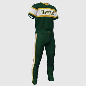 Hot Selling Premium Quality Customized Breathable Quick Dry 100% Polyester <b>Baseball</b> Softball Sportswear <b>Sets</b> Manufactured - Product Image 1