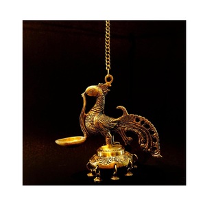 Esculturas de latón únicas para la decoración del hogar, creando espacios cálidos y acogedores con un patrimonio exquisito y atractivo tradicional - Product Image 5