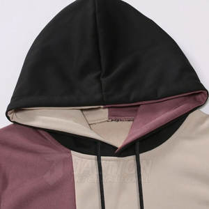 2025 sudaderas con capucha cálidas de invierno informales para hombre hechas a medida transpirable 100% algodón con cuello con capucha logotipo personalizable - Product Image 3