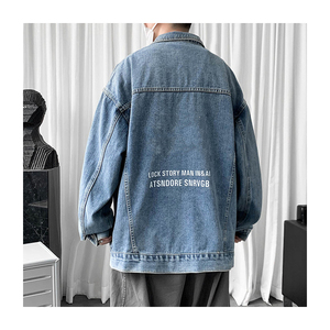 Chaqueta vaquera para hombre con logotipo personalizado de alta calidad, ropa de calle informal OME, abrigos de montar transpirables impermeables para invierno - Product Image 2