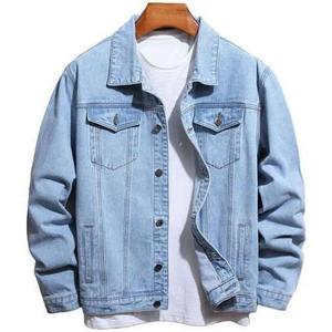 Vente en gros Veste en jean jaune rose Vêtements de ville pour hommes Veste en jean pour hommes High Street Hole Hip Hop Veste en jean décontractée - Product Image 1