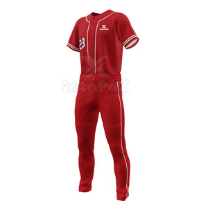 ชุดเบสบอลใส่สบายสำหรับวัยรุ่นเสื้อผ้าใส่เล่นกีฬา - Product Image 2