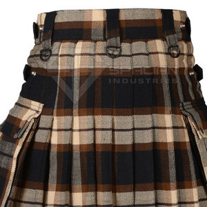 Nouveau style, fabrication professionnelle, meilleur design, kilt écossais pour hommes, vente en gros, prix bas, kilt en tartan pour hommes - Product Image 6