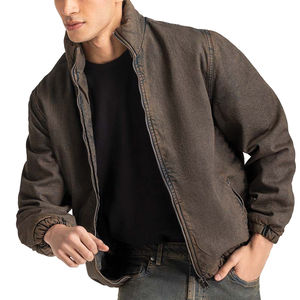 Chaqueta Acolchada de Mezclilla con Aislamiento de Poliéster para Actividades al Aire Libre con Diseño Compactable y Cuello Alto para Protección contra el Viento y el Frío - Product Image 2