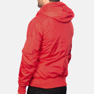 Chaqueta Bomber Premium Unisex al por Mayor, Chaqueta de Piloto Acolchada para Invierno, Abrigo de Moda Casual con Forro de Satén y Ribete de Piel - Product Image 5