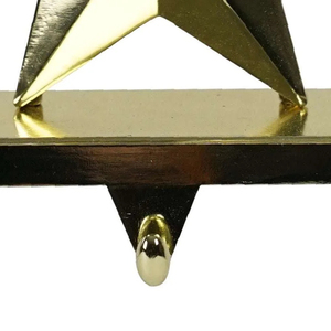 Hot Selling Gold-Plated Christmas <b>Stocking</b> <b>Holder</b> Personalized Family Home Decorative Bulk Supplies Christmas Decorations - Product Image 4