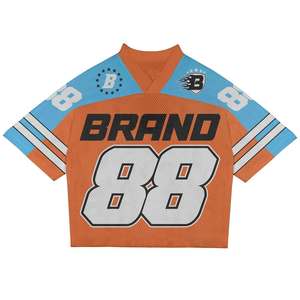 Chemise tissée à manches courtes en maille de haute qualité à séchage rapide Durable respirant écran de sublimation solide à haute affinité - Product Image 3