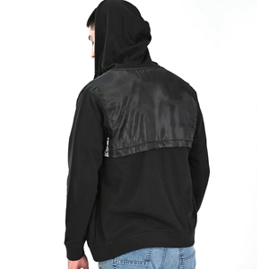 Wholesale Custom Heavy 100% Cotton Zip Hoodie for Men Streetwear Oversized Hoodies Plain Dyed Plus Size for Winter OEM Service - Product Image 3