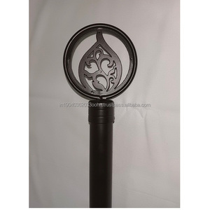 Fashionable Customized Color Metal Window Hardware Accessories New Curtain Design for Home Office Living Room Various Sizes - Product Image 2