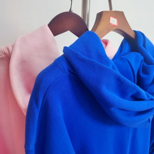 Retro Vintage Pullover Hoodies Soft Youth Street Style Great Daily Chill en rosa azul claro para tiendas de regalos y viajes - Product Image 3