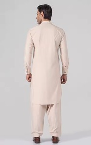 Salwar Kameez Tradicional para Hombre, de Algodón, Transpirable, Ligero, para Bodas y Fiestas, Cómodo, con Costuras Premium, Listo para Usar - Product Image 2