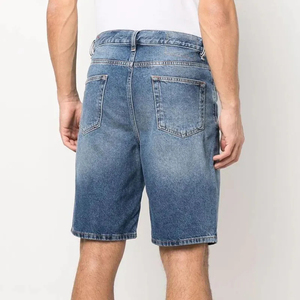 กางเกงยีนส์ขาสั้นผู้ชายแบบสั่งทำ OEM รุ่นใหม่ล่าสุด วัสดุคุณภาพสูง สี ขนาด โลโก้ ปรับแต่งได้ ระบายอากาศดี สไตล์ไฮสตรีท - Product Image 4