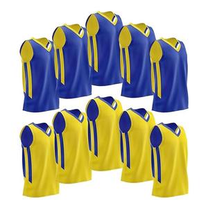 Ensembles de maillots de basket-ball personnalisés imprimés 100% polyester Séchage rapide Respirant Sans manches Haute qualité Prix bas Vente en gros Tous - Product Image 2