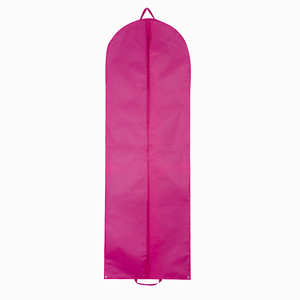 पोशाक कपड़े zippered परिधान बैग सूट परिधान बैग गुलाबी परिधान बैग के साथ जिपर थोक - Product Image 4