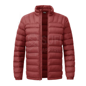 Wholesale Custom Logo Front Winter <b>Waterproof</b> Windproof Eco-Friendly Customizable Unisex Puffer <b>Jacket</b> Polyester Made Outdoor - Product Image 2