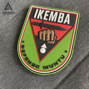 Parches de Vuelo 3D de PVC AIFRAN |   Insignia de Moral de Helicóptero y Avión a Reacción con Diseño Digital |   Logotipo de Cactus del Desierto en Goma |   Etiqueta de Equipo Táctico - Product Image 2