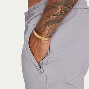Nuevo último diseño, ropa de hombre personalizada, 92% poliéster, 8% elastano, secado rápido, venta al por mayor, ropa deportiva para hombre, Pantalones - Product Image 4