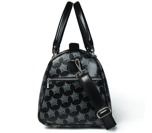 Bolsas de lona de cuero genuino de gama alta Bolsa de lona de viaje de fin de semana larga al aire libre personalizada - Product Image 3