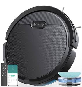 Smart Robotic Vacuum Cleaner Automatic Dirt Disposal Rechargeable with <b>Mop</b> Function Plastic US for Home Car - Product Image 1