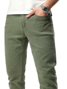 กางเกงยีนส์ผู้ชายทรงลำลองแบบใหม่ พรีเมียม ผ้าแคนวาส ใส่สบาย เหมาะสำหรับงานปาร์ตี้ กิจกรรมกลางแจ้ง ทรงตรง - Product Image 3