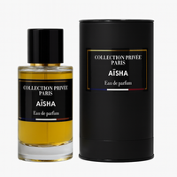 Collection Prive Aisha 50ml, parfum floral unisexe, liquide, longue tenue, eau de parfum de luxe, France