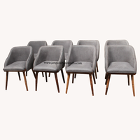 Chaises longues relaxantes au design moderne, structure en bois, rembourrage en tissu, canapé, chaise, meubles de salon Inde